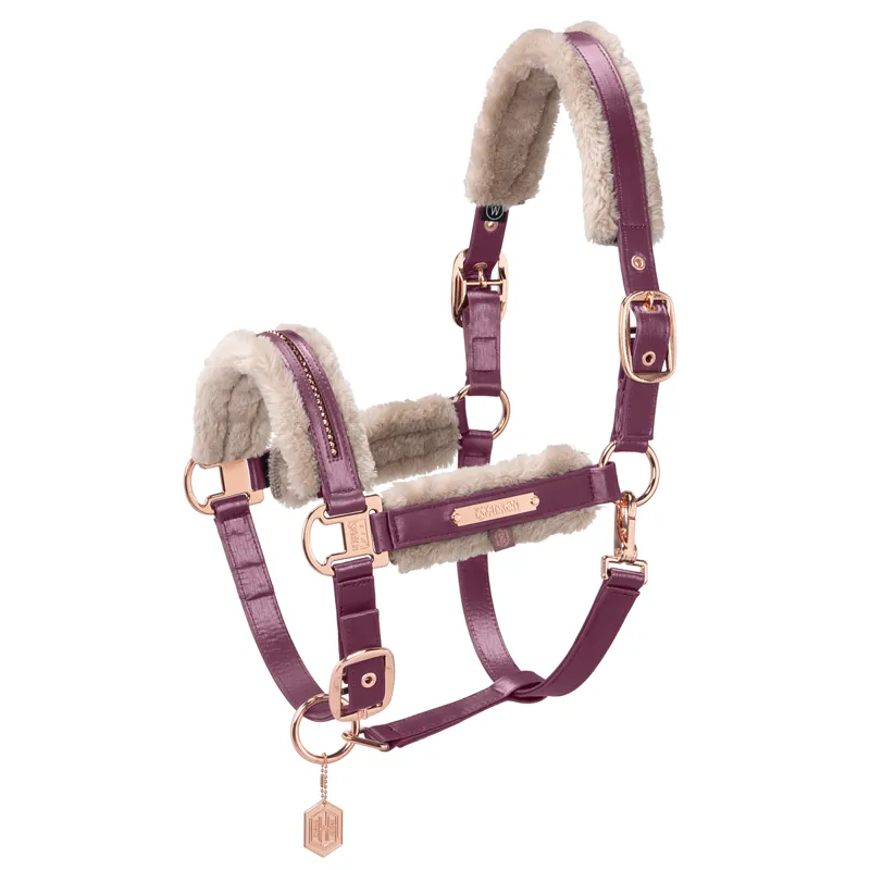 Eskadron Glamslate Double Pin Headcollar Heritage AW23 - Cassis